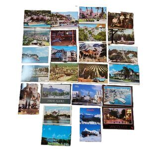 Vintage Postcard Lot – Disney World, Thousand Islands & Gettysburg Collectibles